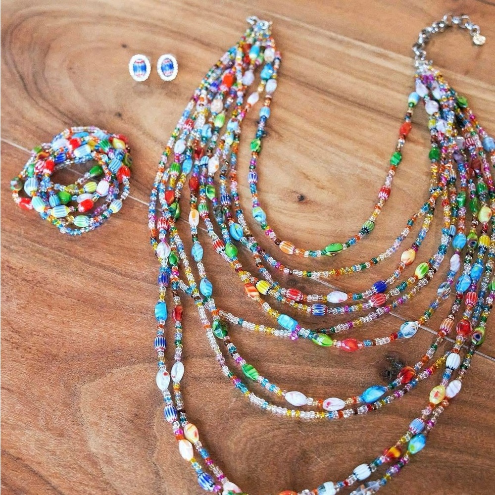 Sassy Jones Caliope Set- Glass Boho